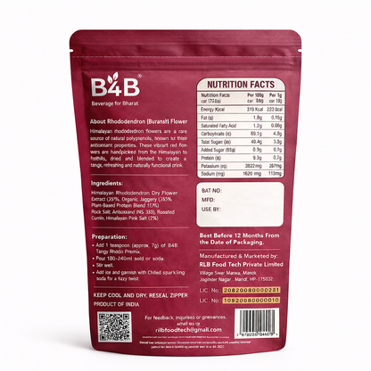 Tangy Rhodo – Instant Healthy Drink Premix (12 Servings)