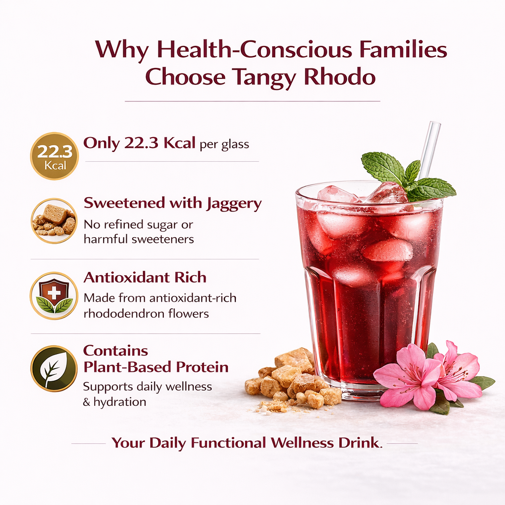 Tangy Rhodo – Instant Healthy Drink Premix (12 Servings)